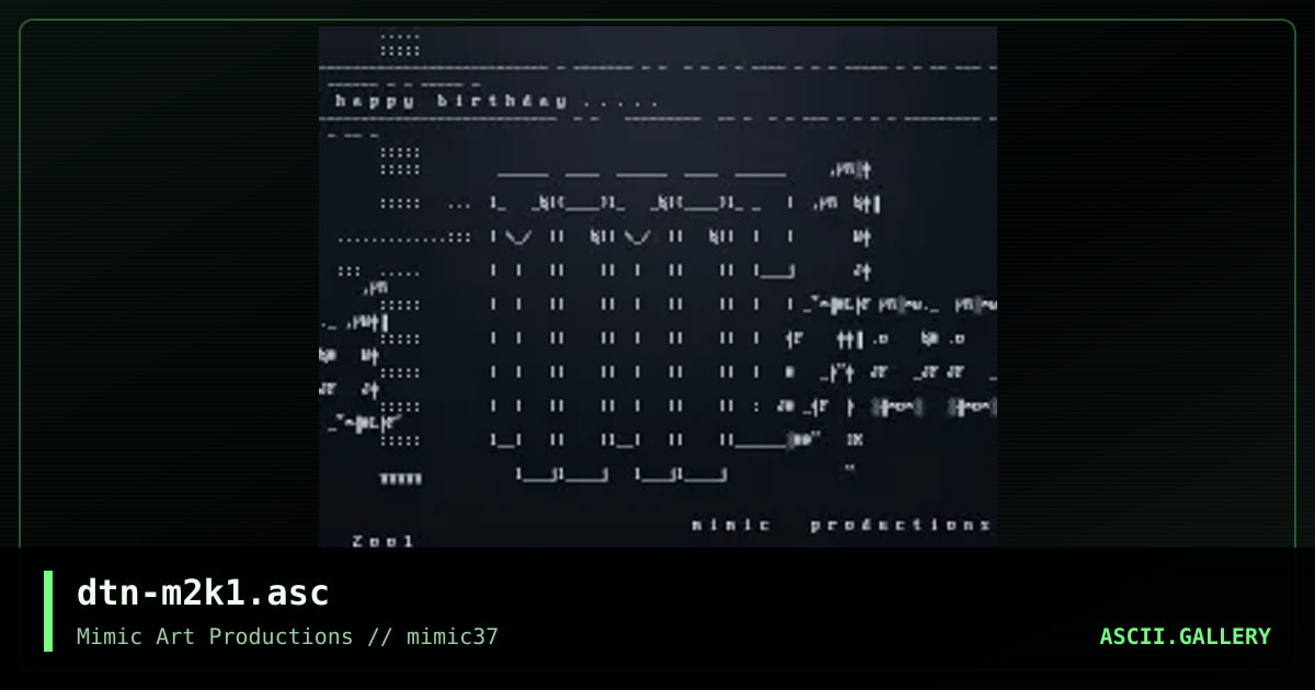 dtn-m2k1.asc, by dartagnan, 2001