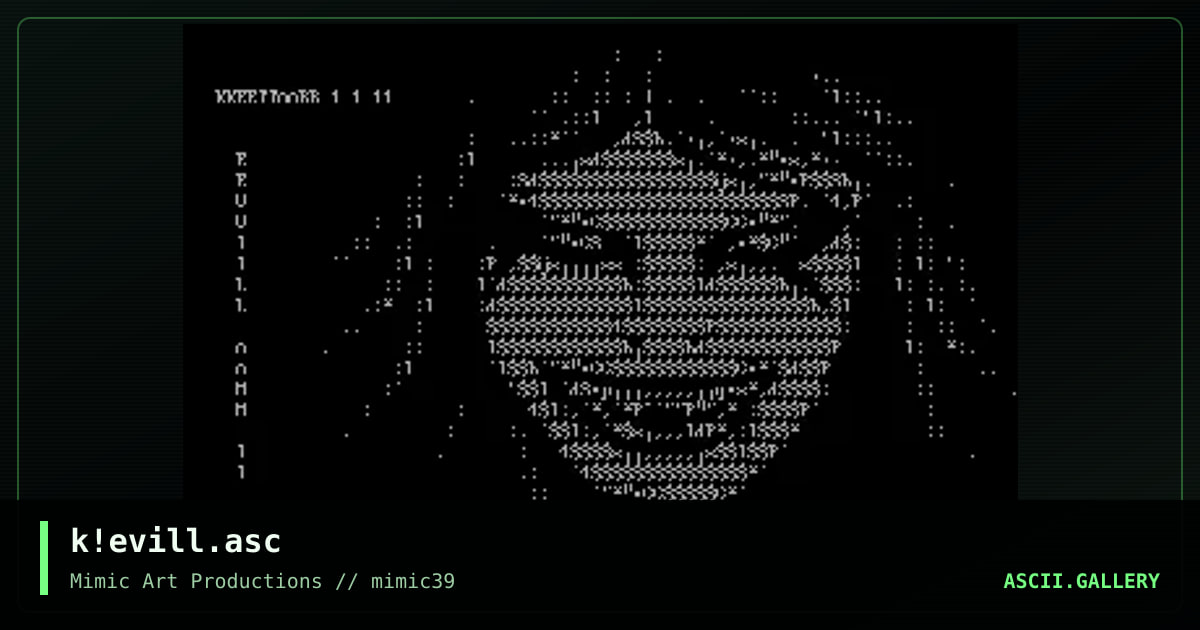 k!evill.asc, by keetar, 2001