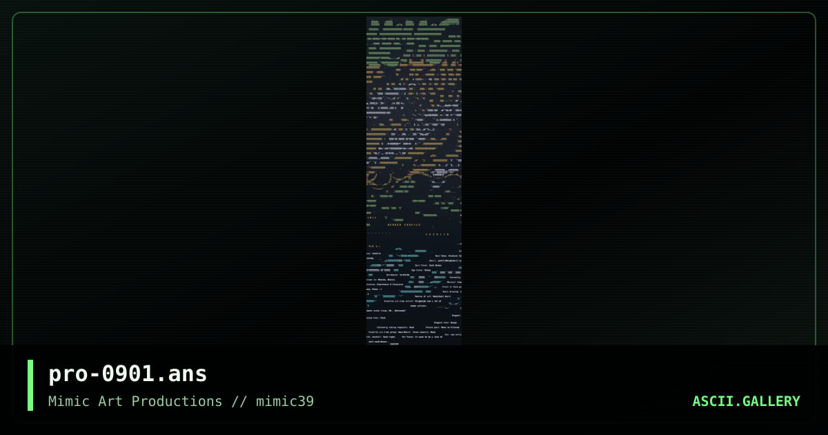 pro-0901.ans, by mimic ascii, 2001