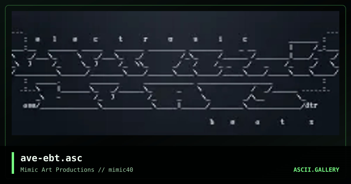 ave-ebt.asc, by avenger, 2001