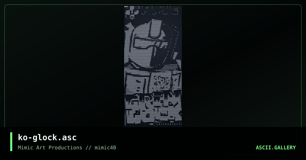 ko-glock.asc, by konami, 2001