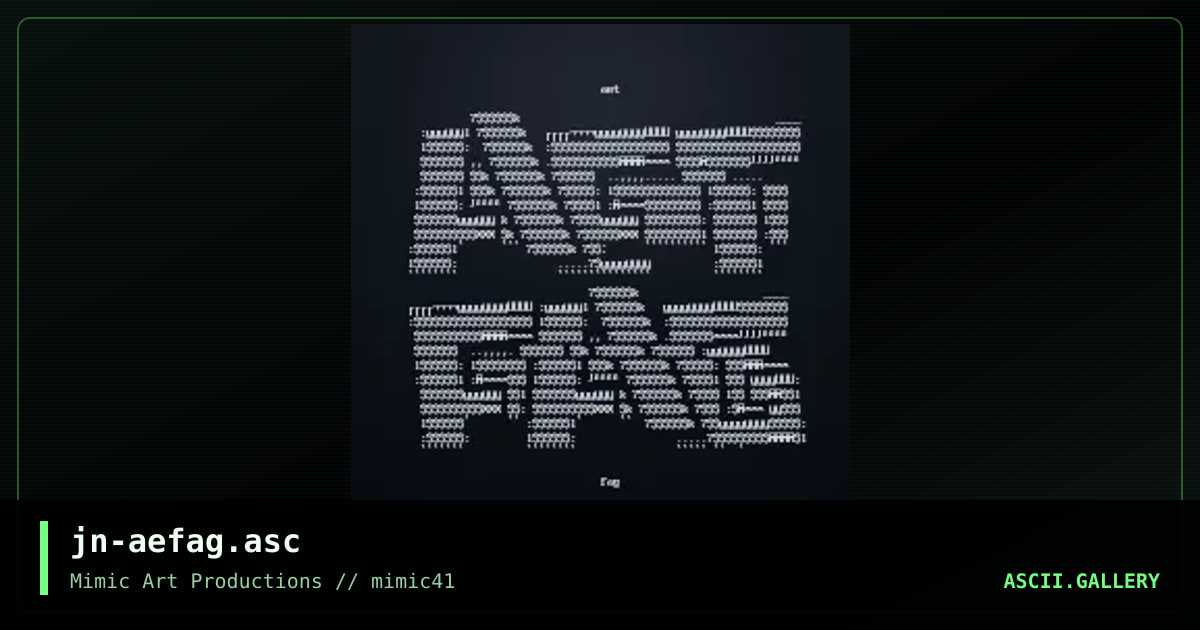 jn-aefag.asc, by jashiin, 2001