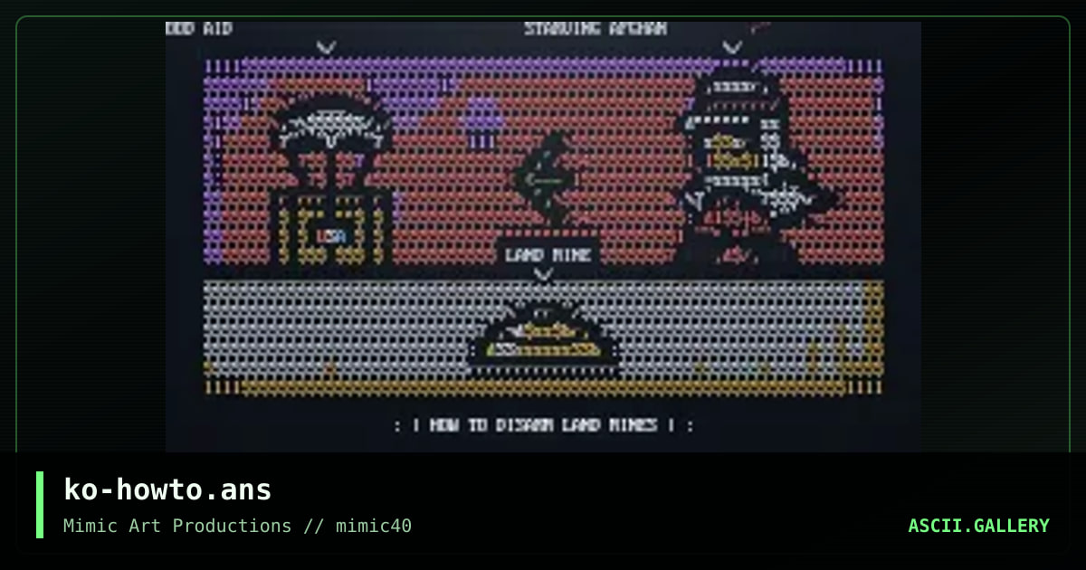ko-howto.ans, by konami, 2001