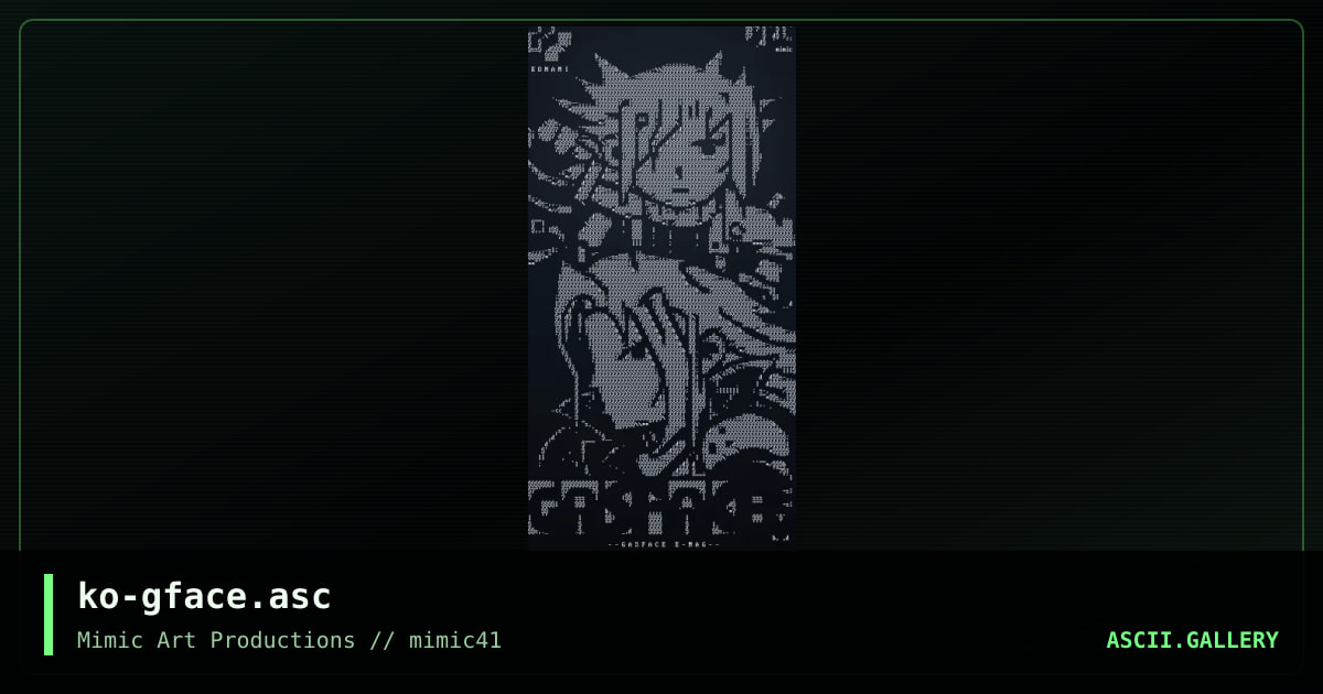 ko-gface.asc, by konami, 2001