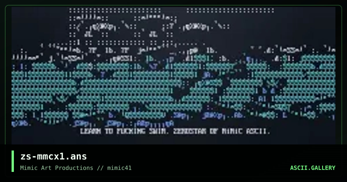 zs-mmcx1.ans, by zerostar, 2001