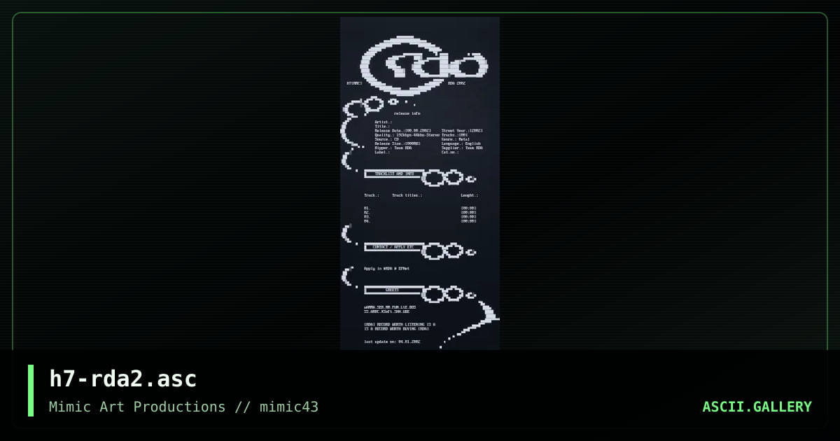 h7-rda2.asc, by h7, 2002