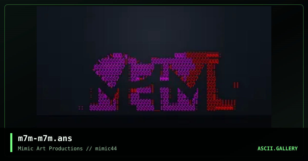 m7m-m7m.ans, by metal militia, 2002