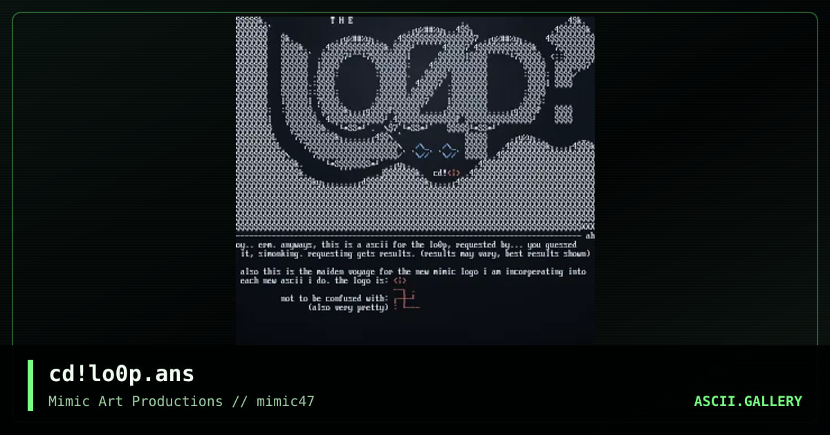 cd!lo0p.ans, by cat-dog, 2002