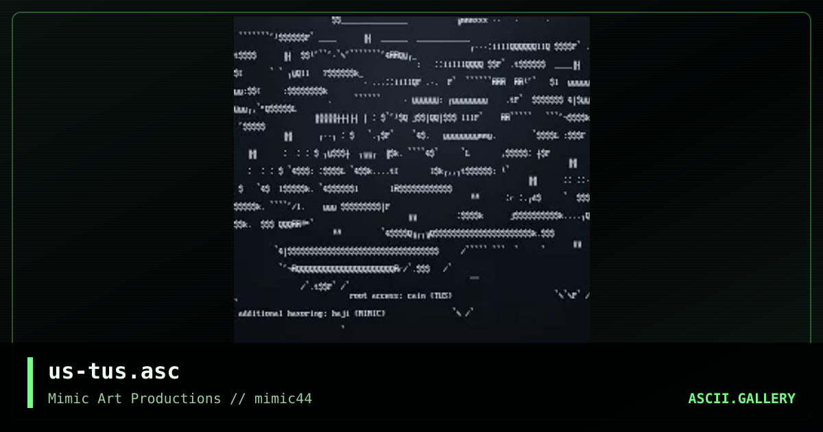 us-tus.asc, by haji, cain, 2002