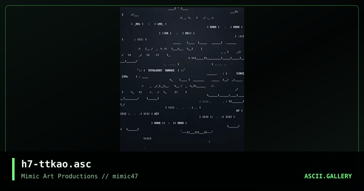 h7-ttkao.asc, by h7, 2002