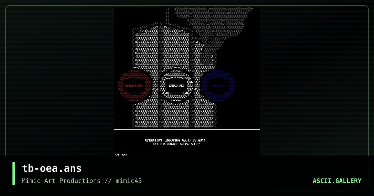 tb-oea.ans, by t-bob, 2002
