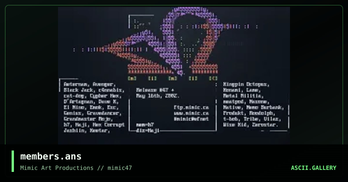 members.ans, by h7, 2002