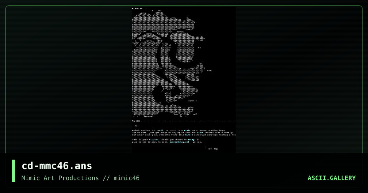 cd-mmc46.ans, by cat-dog, 2002