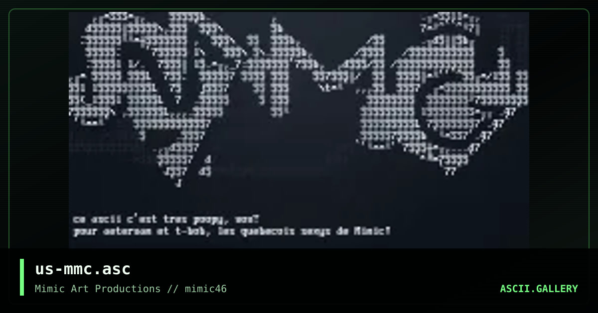 us-mmc.asc, by aeternam, t-bob, 2002