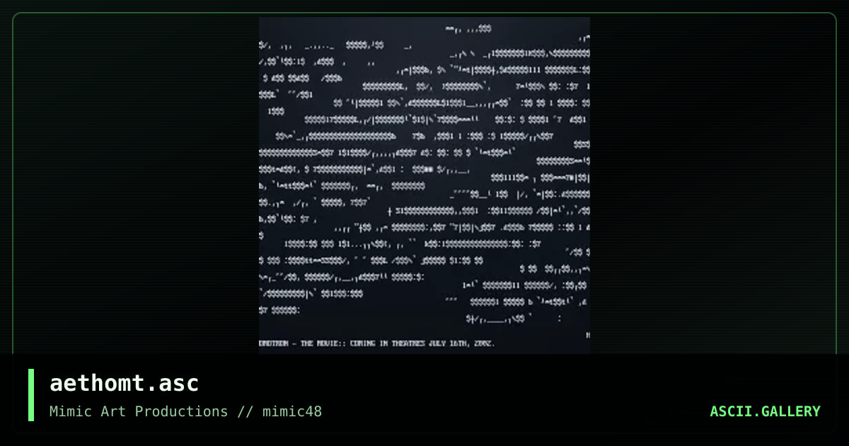 aethomt.asc, by aeternam, 2002