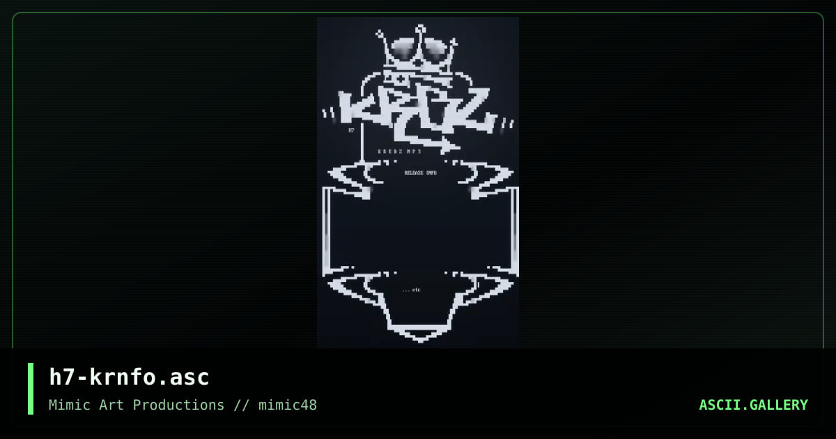 h7-krnfo.asc, by h7, 2002
