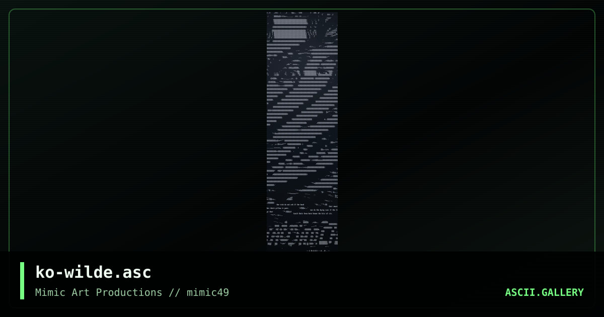 ko-wilde.asc, by konami, 2002