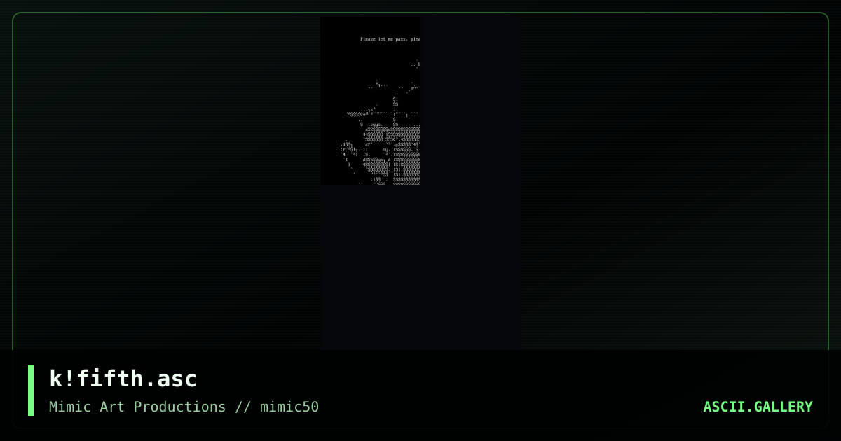 k!fifth.asc, by keetar, 2002
