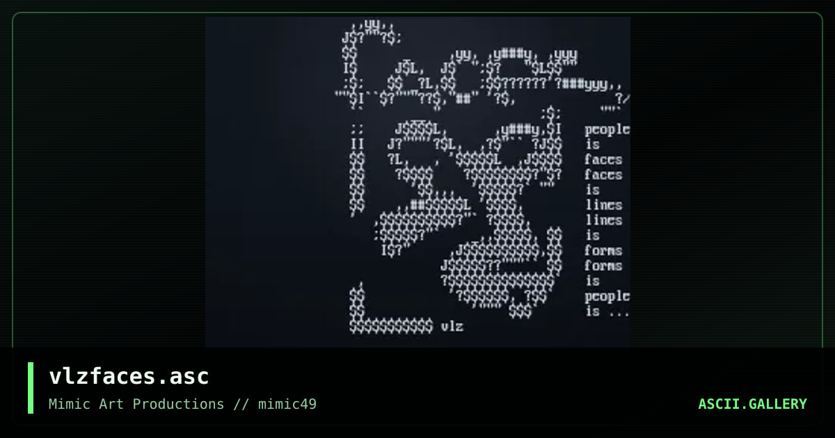 vlzfaces.asc, by vilaz, 2002