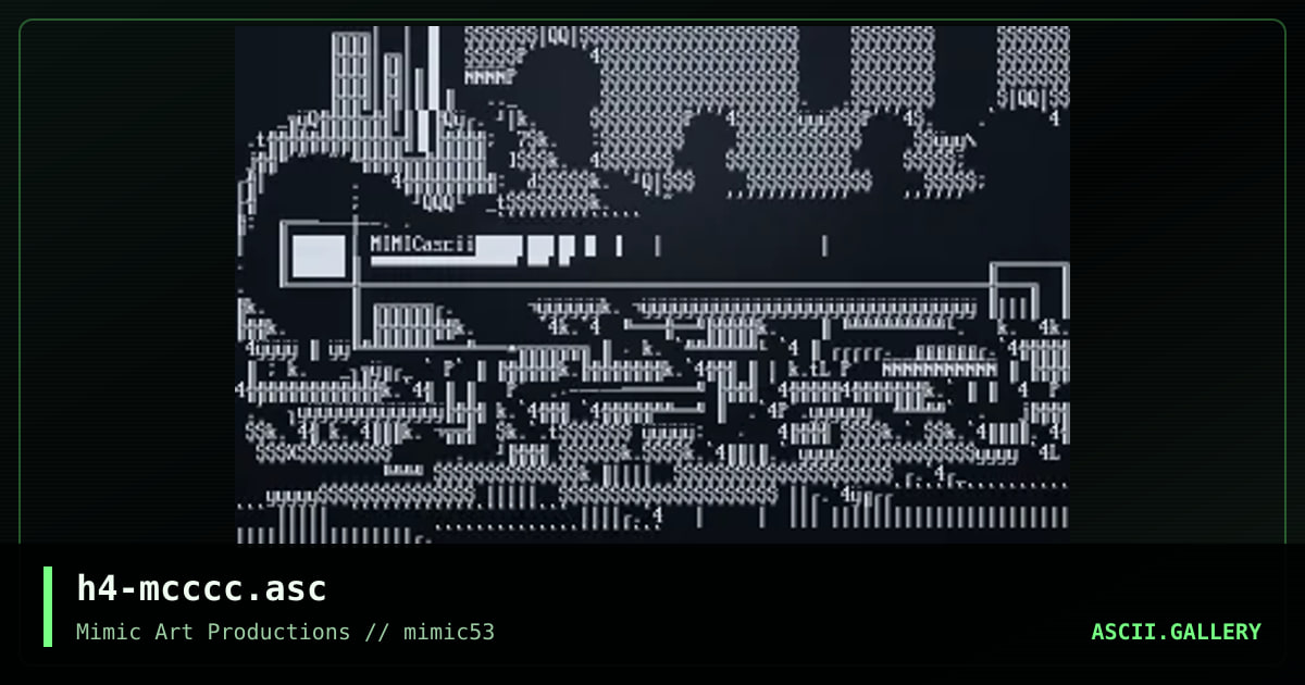 h4-mcccc.asc, by haji, 2002