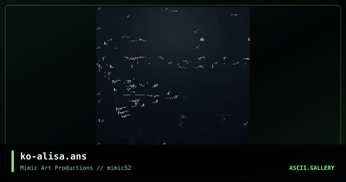 ko-alisa.ans, by konami, 2002