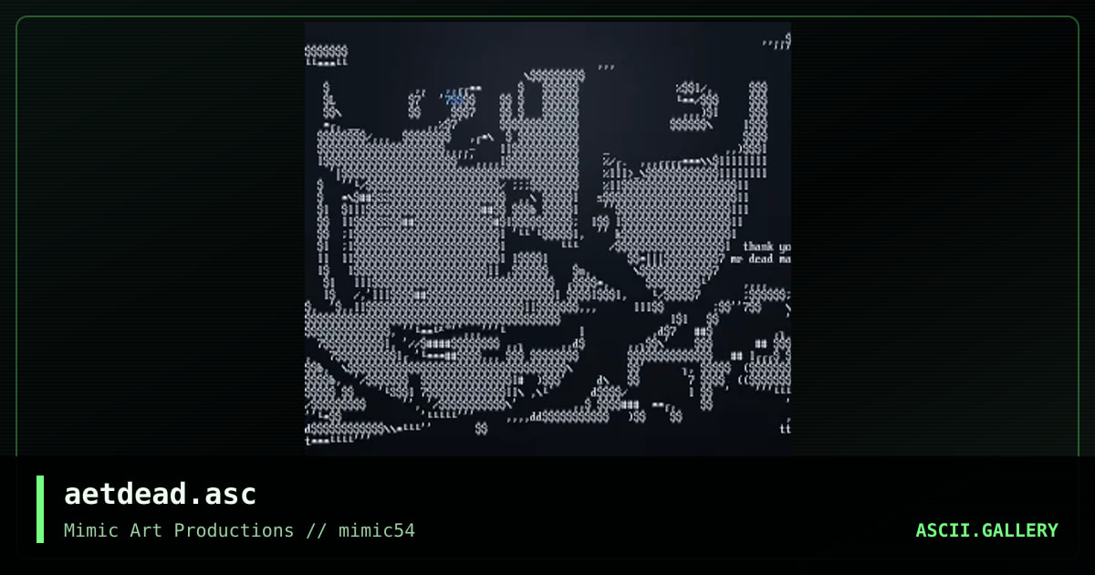aetdead.asc, by aeternam, 2002