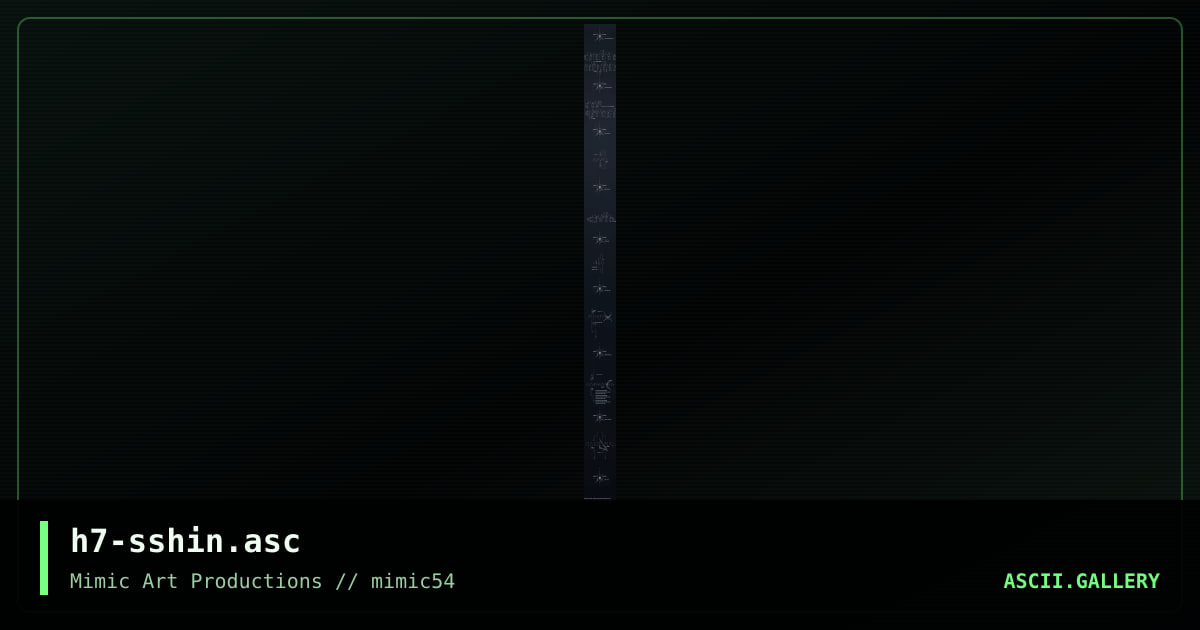 h7-sshin.asc, by h7, 2002