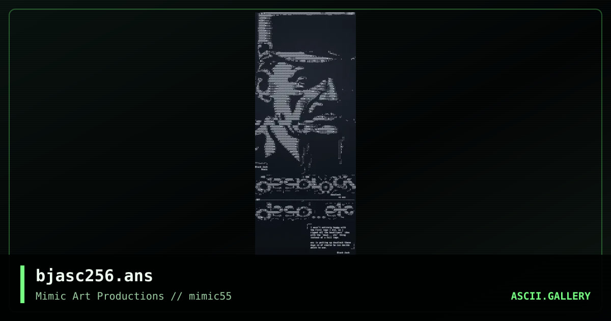 bjasc256.ans, by black jack, 2003