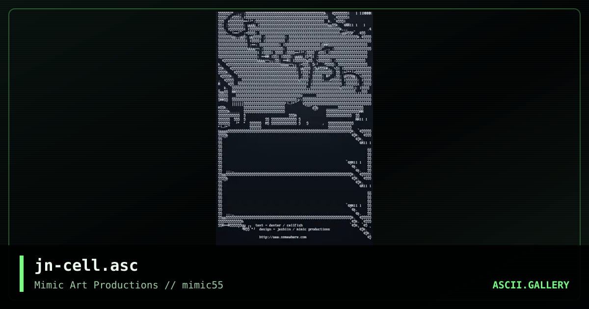 cellfish infofile, by jashiin, 2003