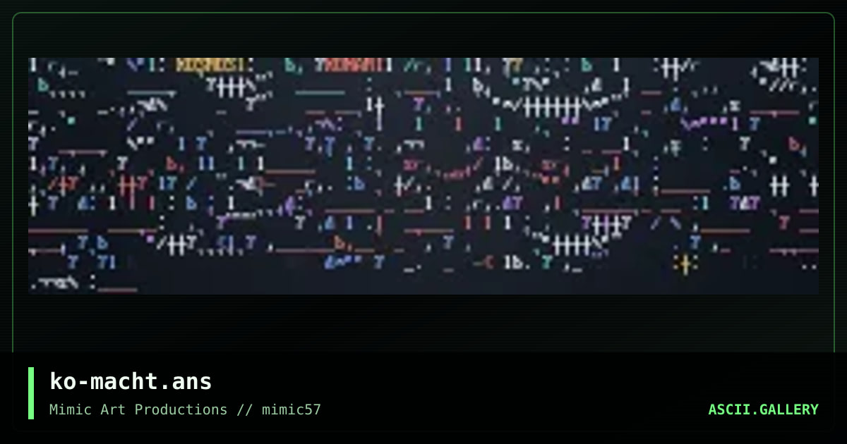 ko-macht.ans, by konami, 2003