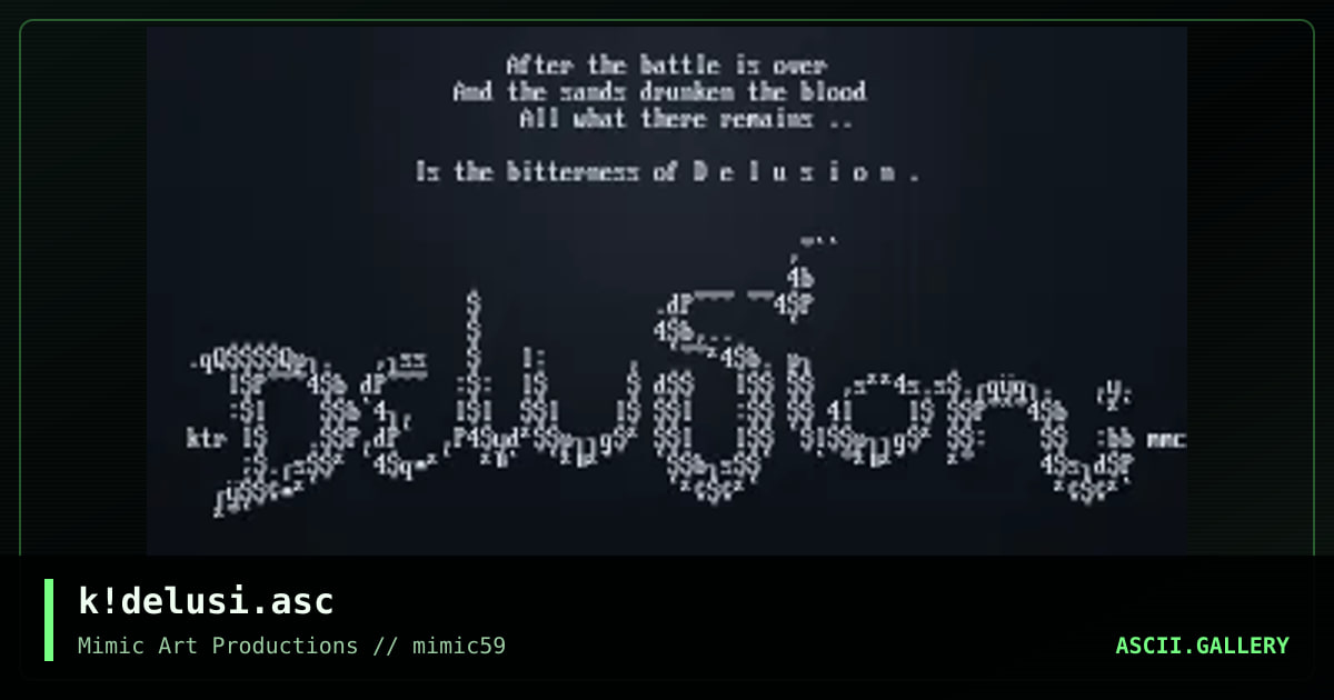 k!delusi.asc, by keetar, 2003