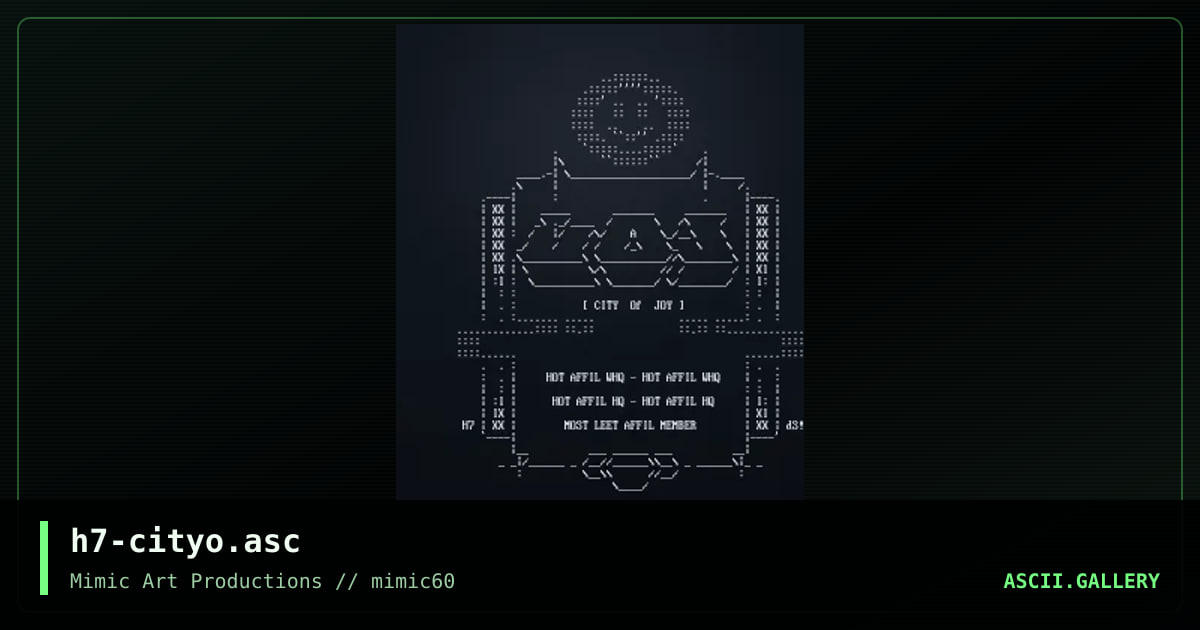 h7-cityo.asc, by h7, 2003