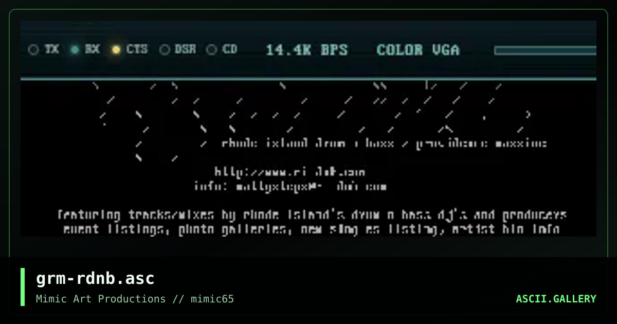 grm-rdnb.asc, by grandmaster mojo, 2003