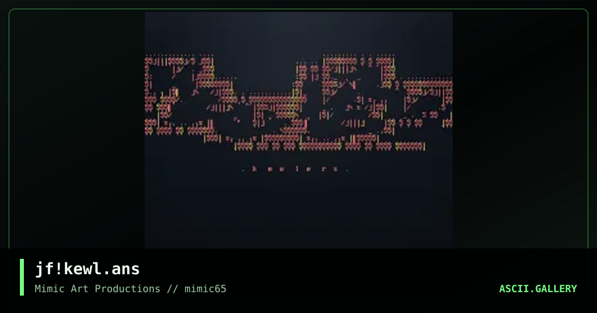 jf!kewl.ans, by c-jeff, 2003