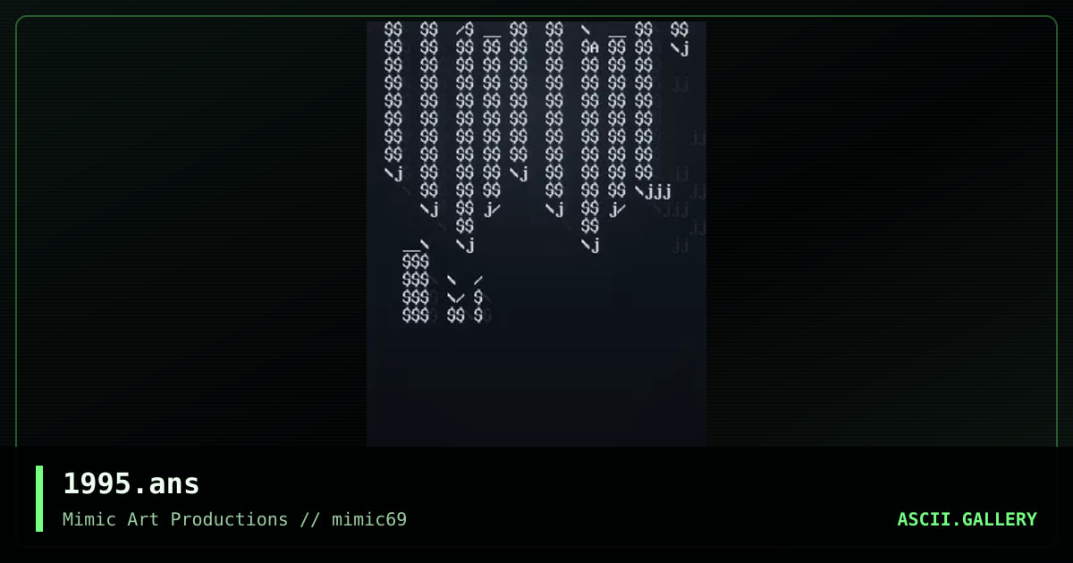 1995.ans, by mimic ascii, 2004