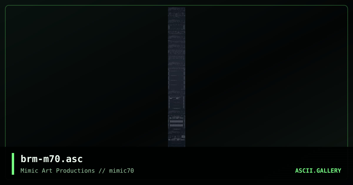 brm-m70.asc, by barium, 2004