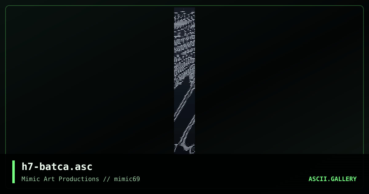 h7-batca.asc, by h7, 2004