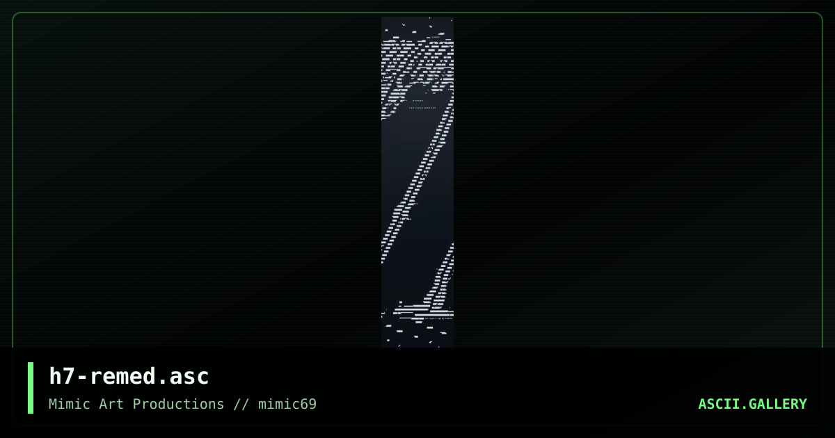 h7-remed.asc, by h7, 2004