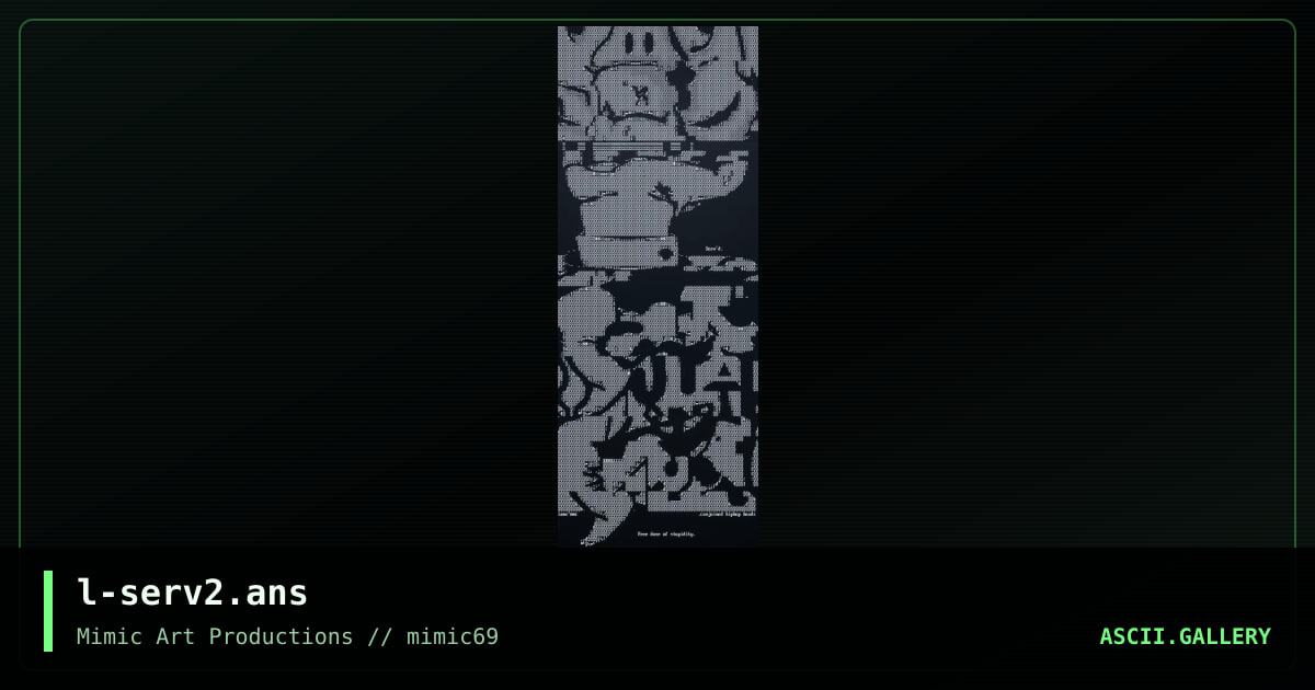 l-serv2.ans, by lame, 2004