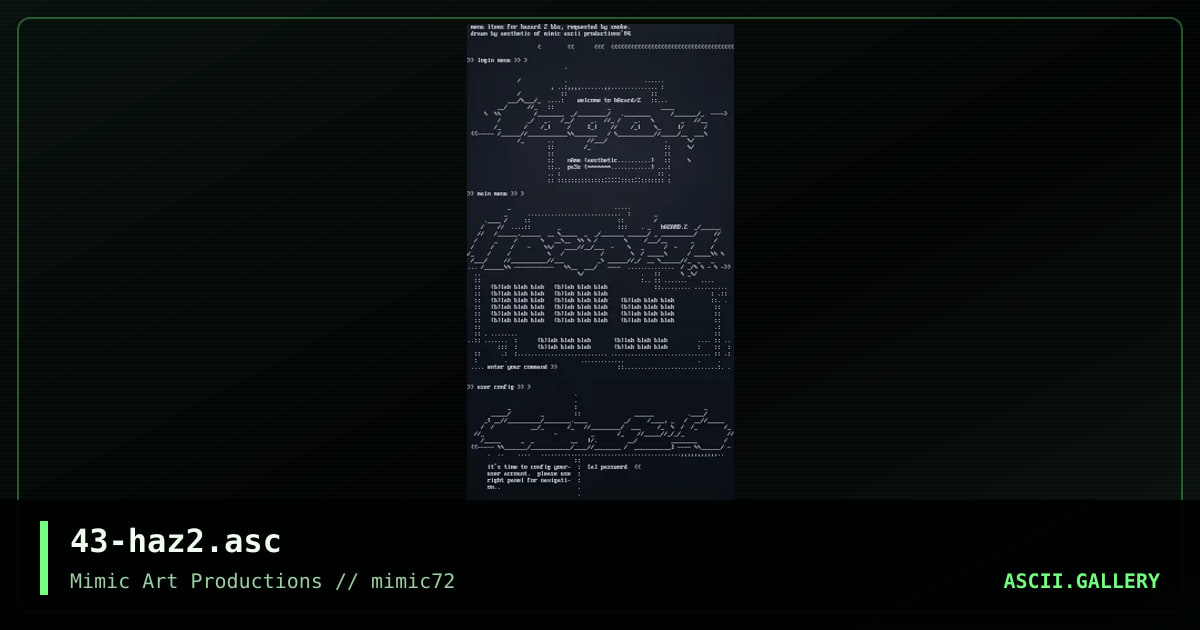 43-haz2.asc, by aesthetic, 2004
