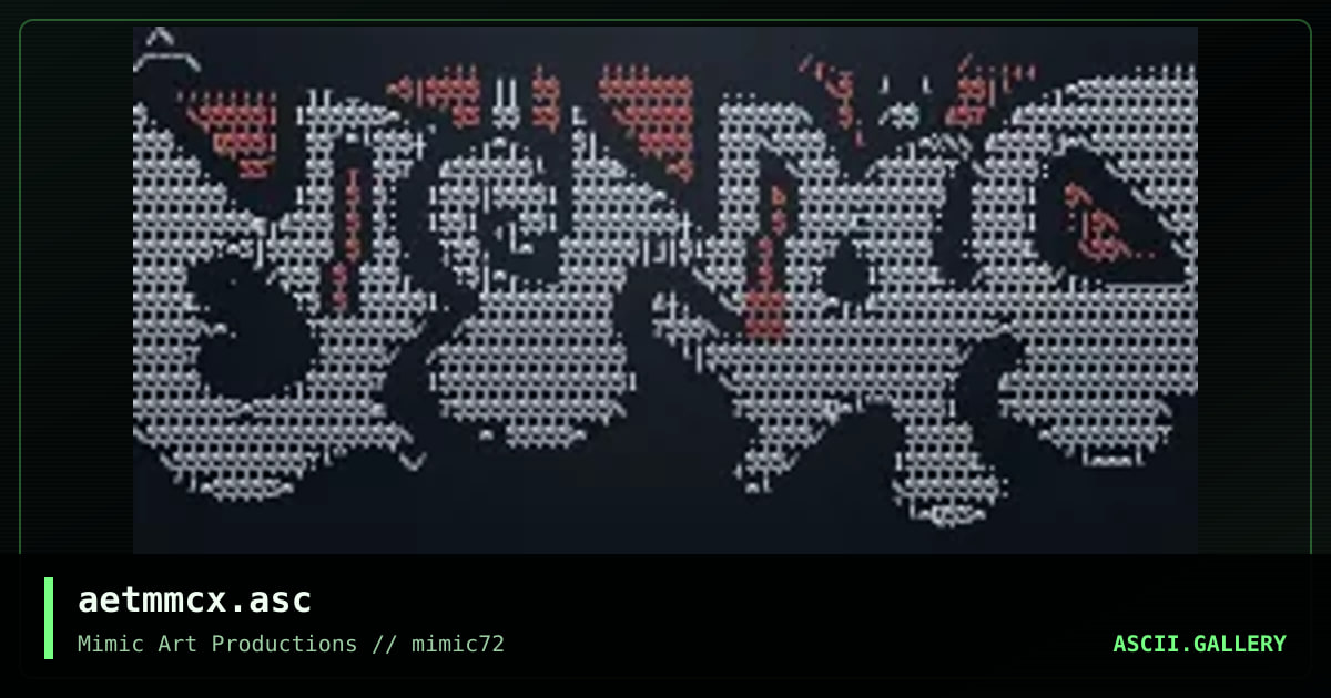 aetmmcx.asc, by aeternam, 2004