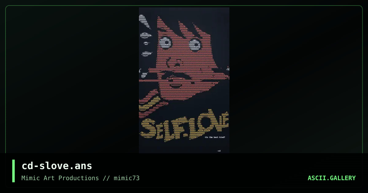cd-slove.ans, by cat-dog, 2004