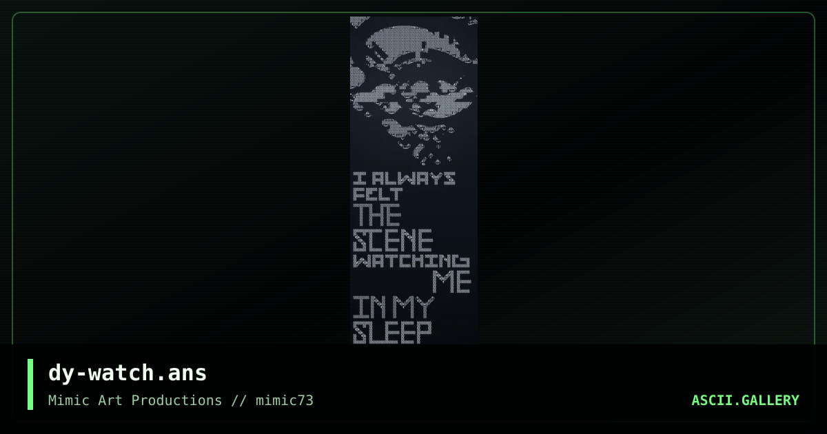 dy-watch.ans, by discyple, 2004