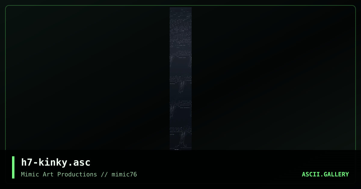 h7-kinky.asc, by h7, 2004