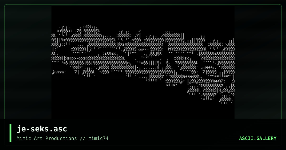 je-seks.asc, by jeffie, 2004