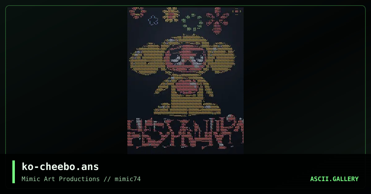 ko-cheebo.ans, by konami, 2004