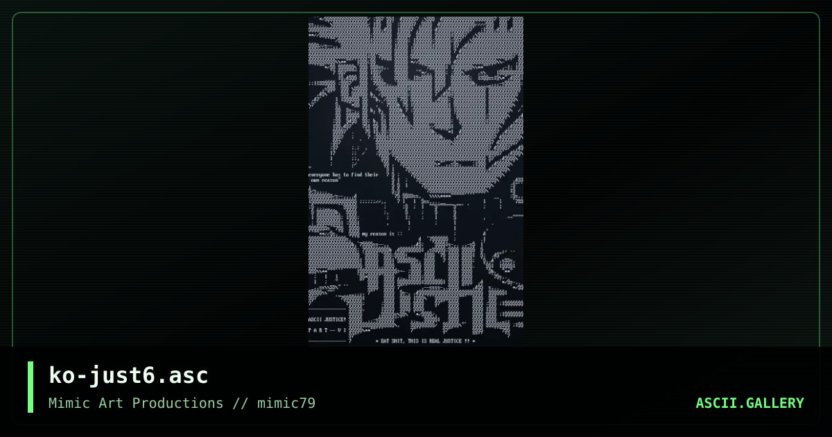ko-just6.asc, by konami, 2005