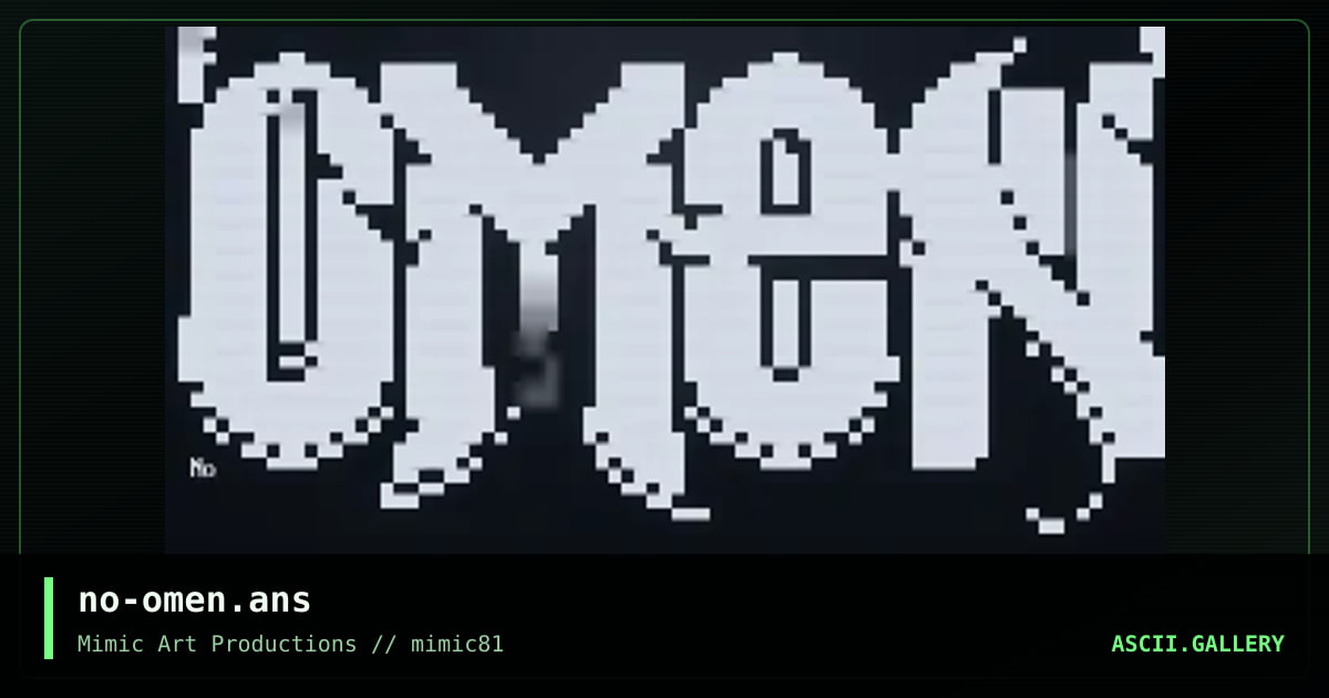 no-omen.ans, by noches, 2005