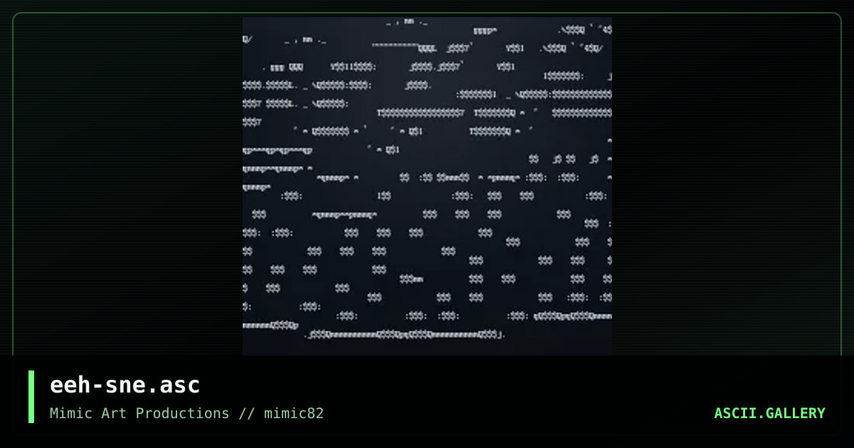 eeh-sne.asc, by edward elizabeth hitler, 2005