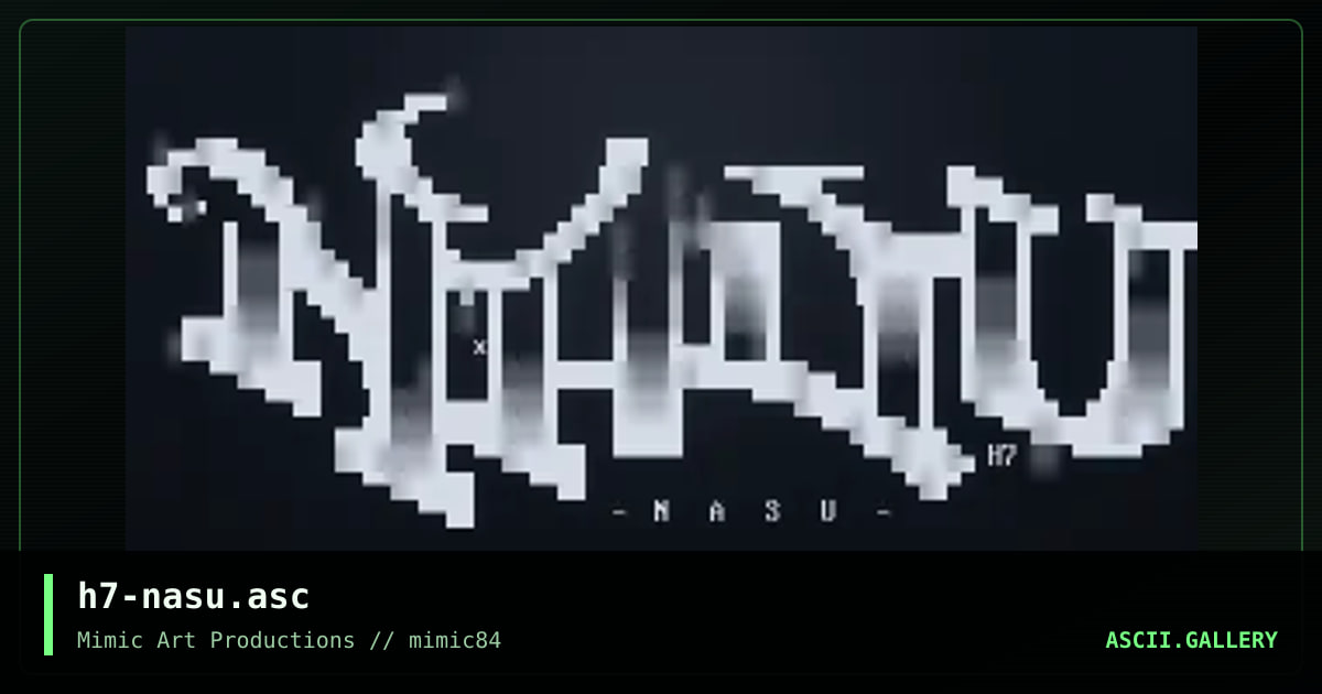 h7-nasu.asc, by h7, 2006